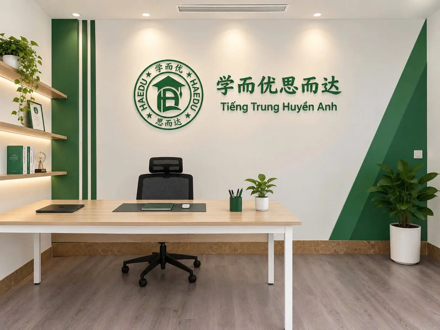 Quầy tiếp đón HAEDU
